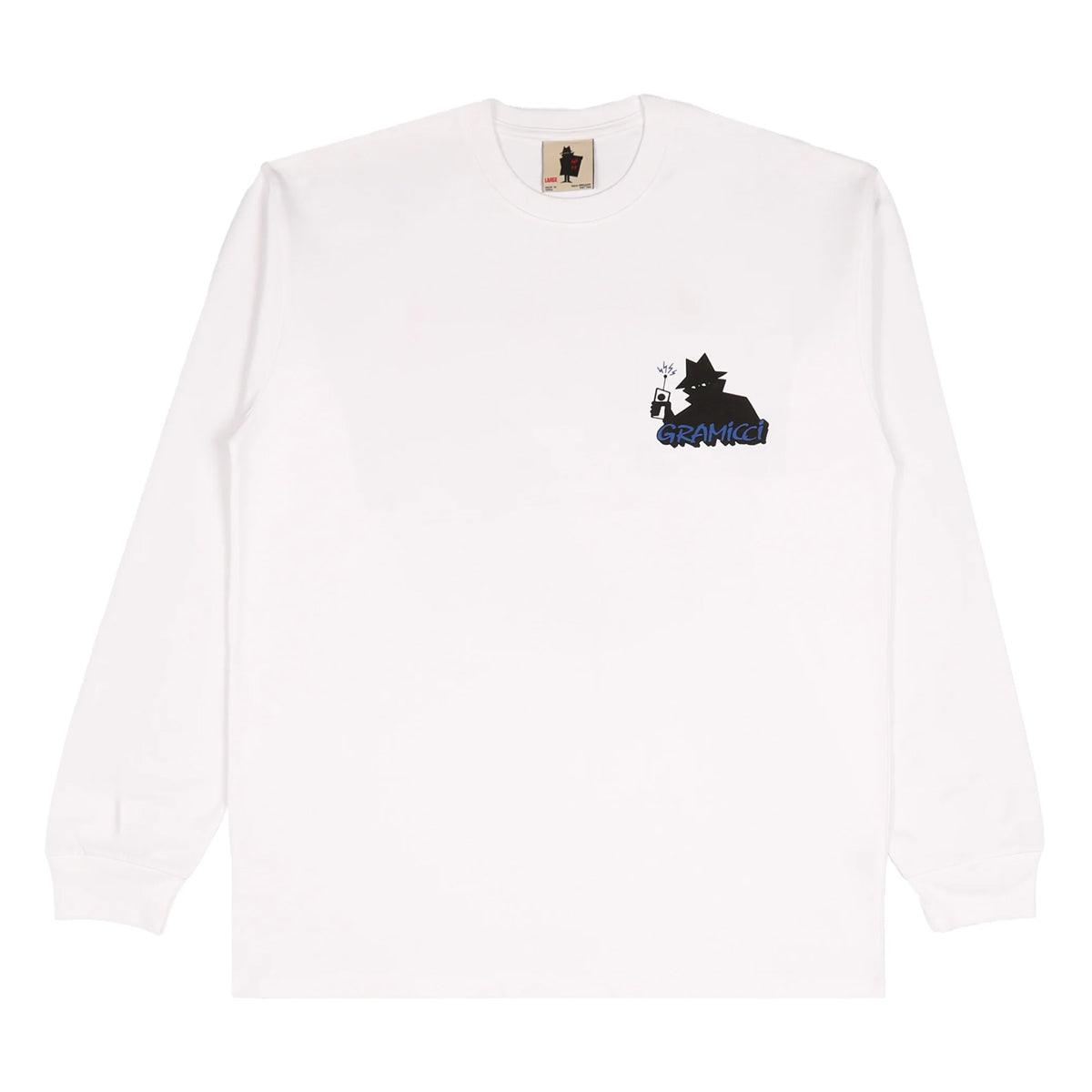 + Gramicci Dude L/S Tee 'White'