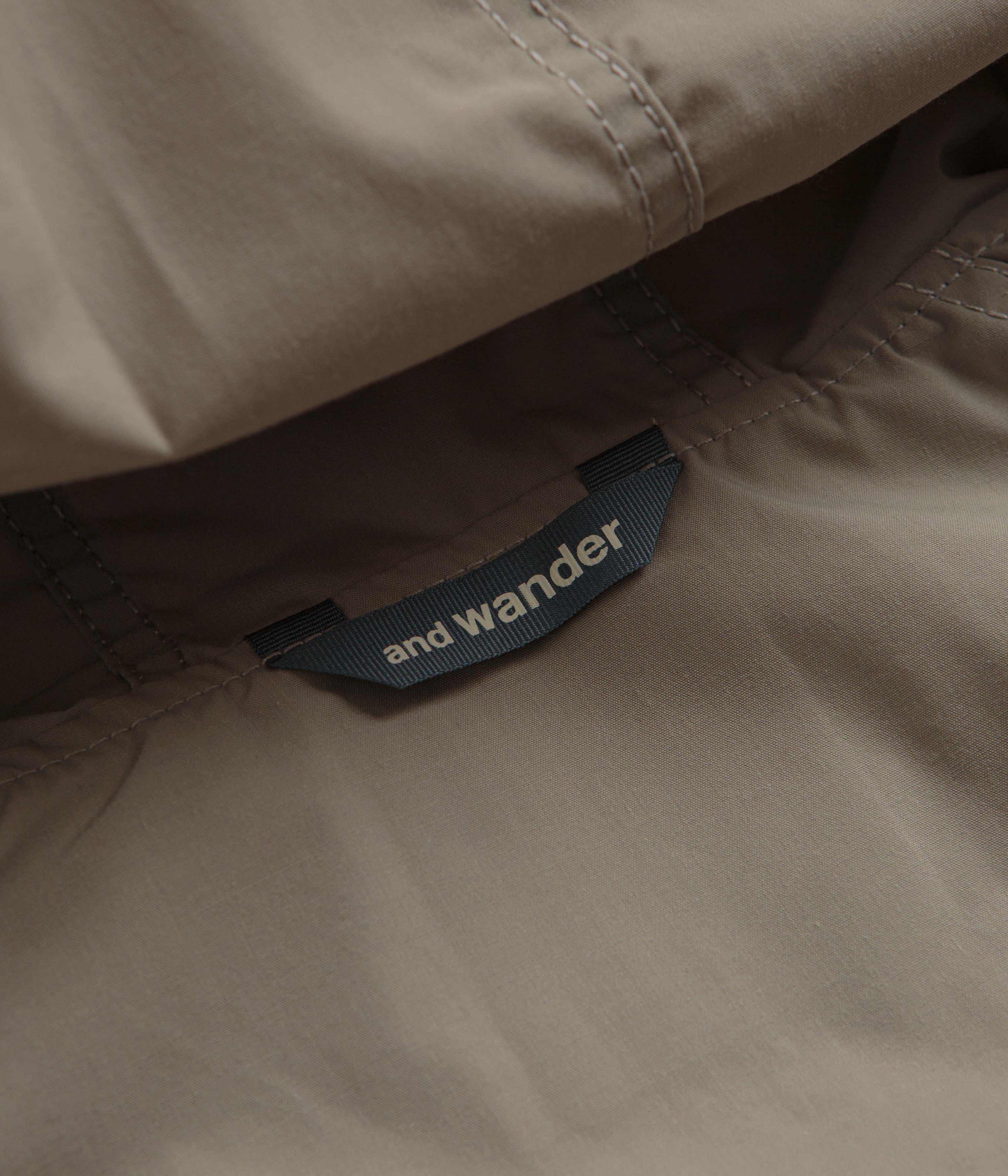 and wander Tough Aramid Hooded Jacket - Light Beige