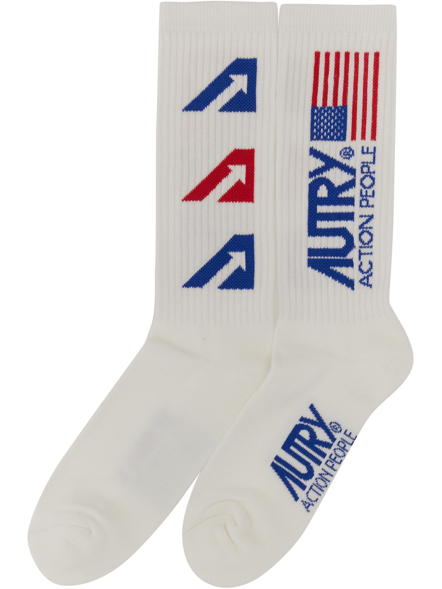 AUTRY    COTTON SOCK WITH JAQUARD LOGO