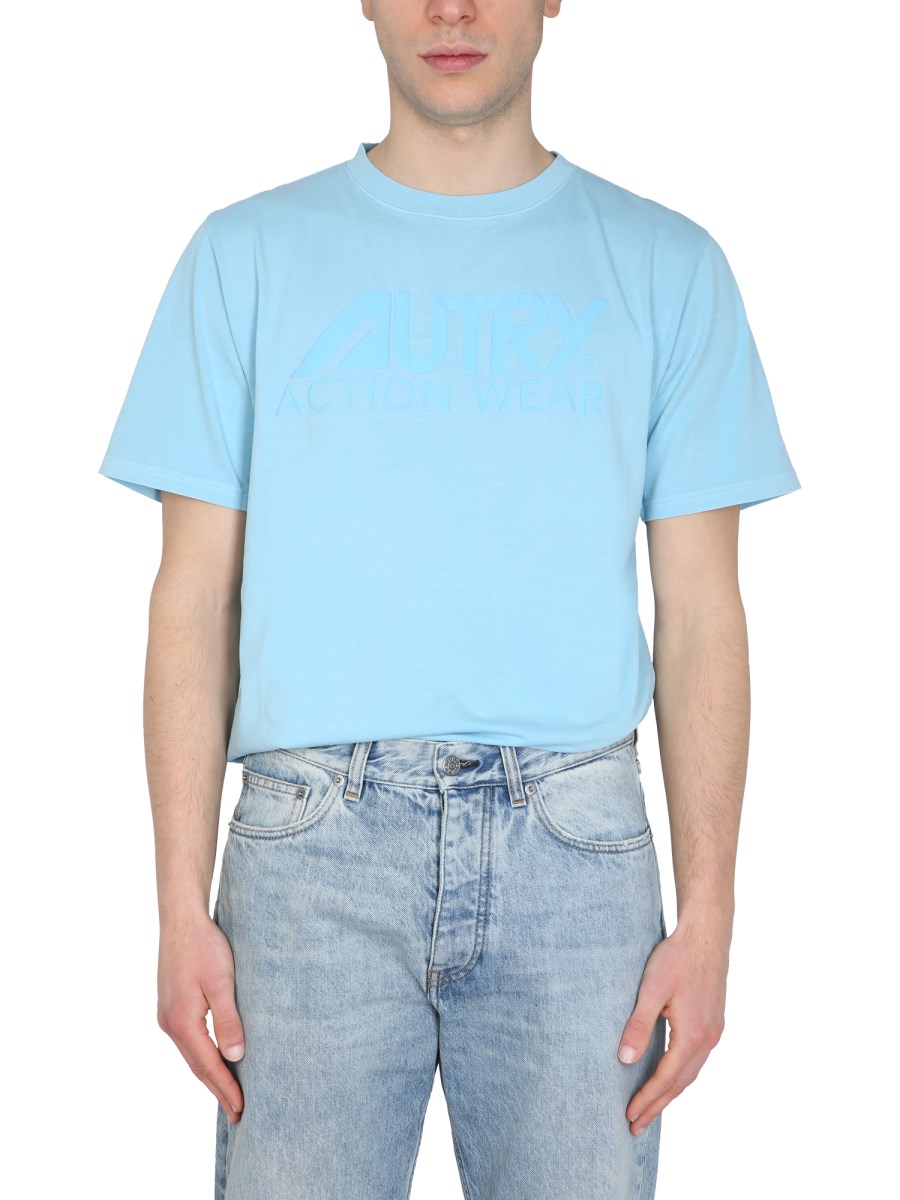 AUTRY    COTTON SUNBURNT T-SHIRT