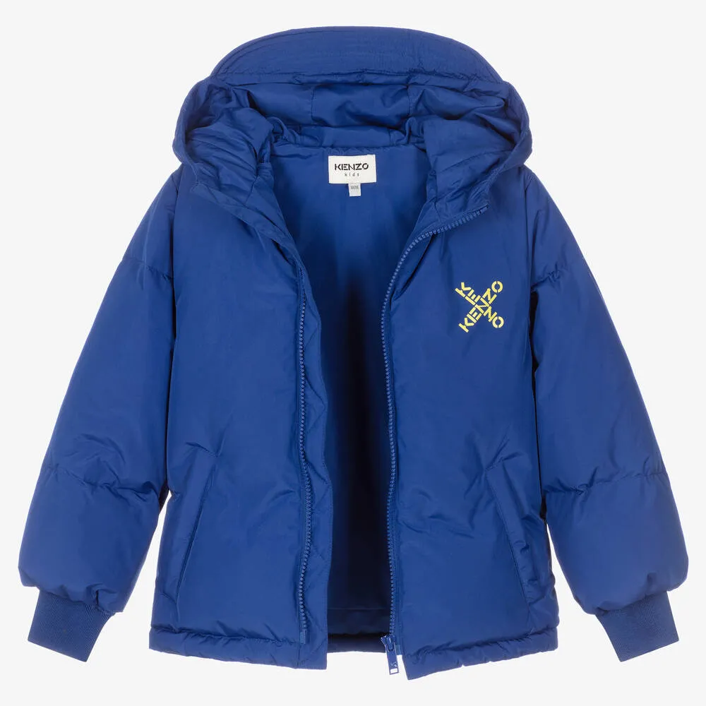 Blue Down Filled Jacket