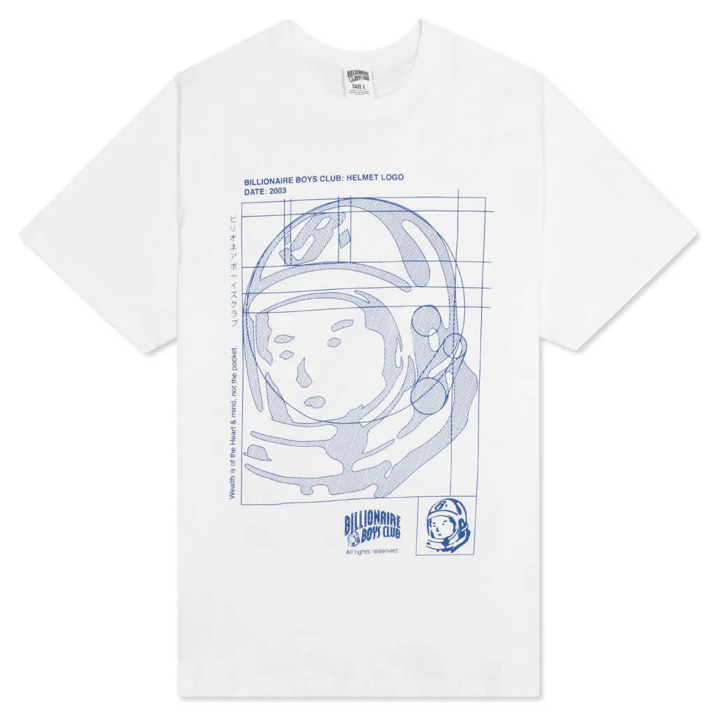 Blueprint S/S Tee - White