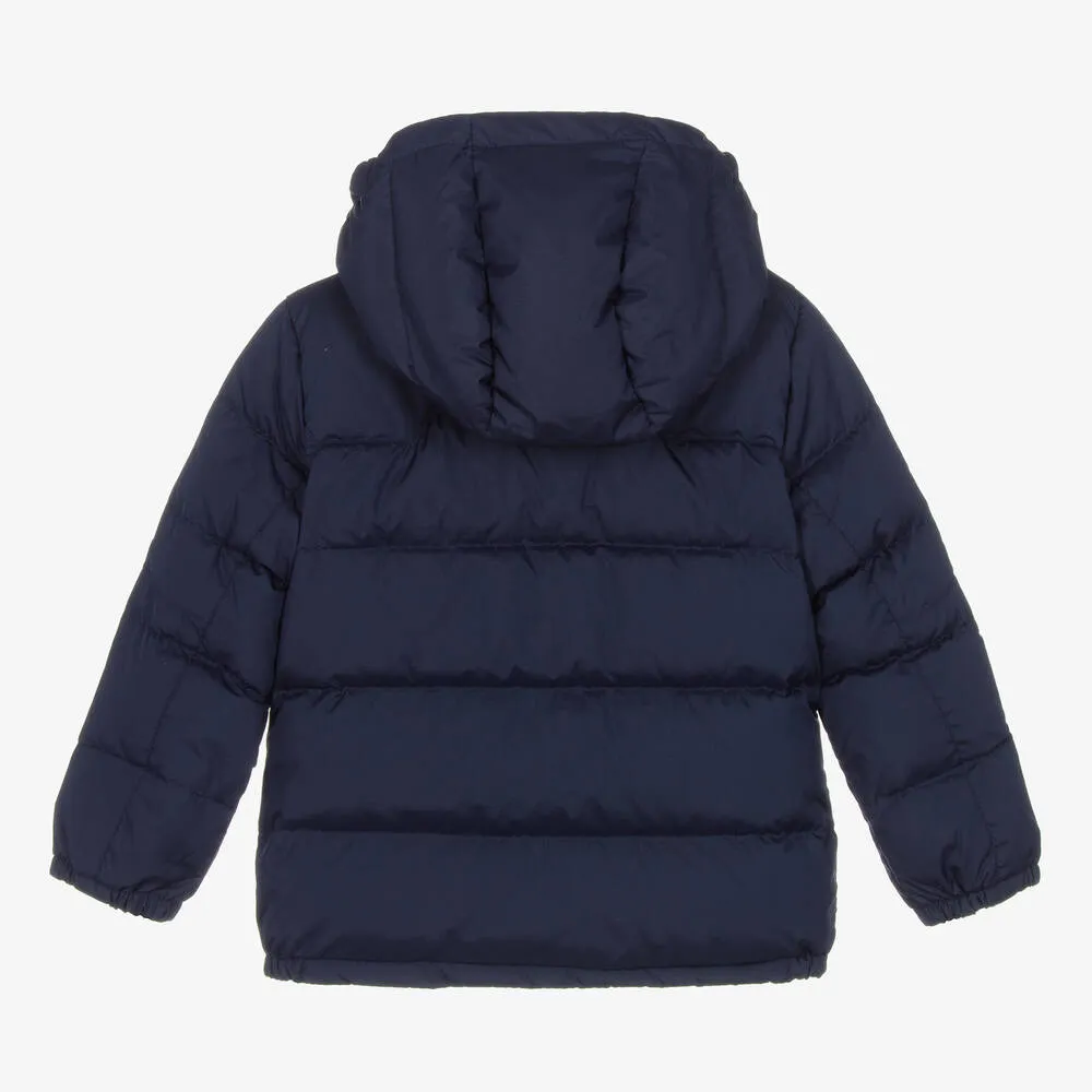 Boys Blue Down Puffer Jacket