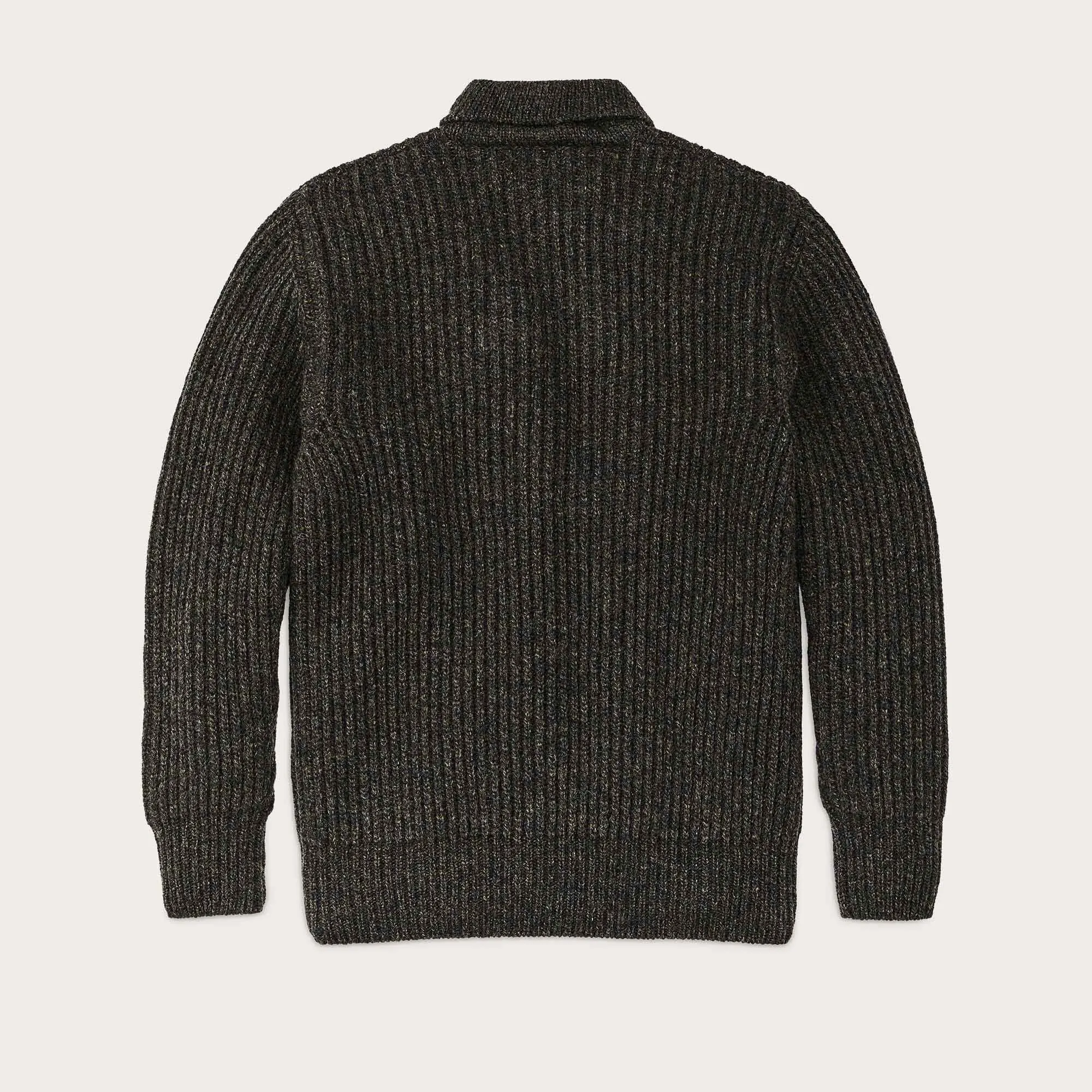 BRISTOL SHAWL NECK SWEATER