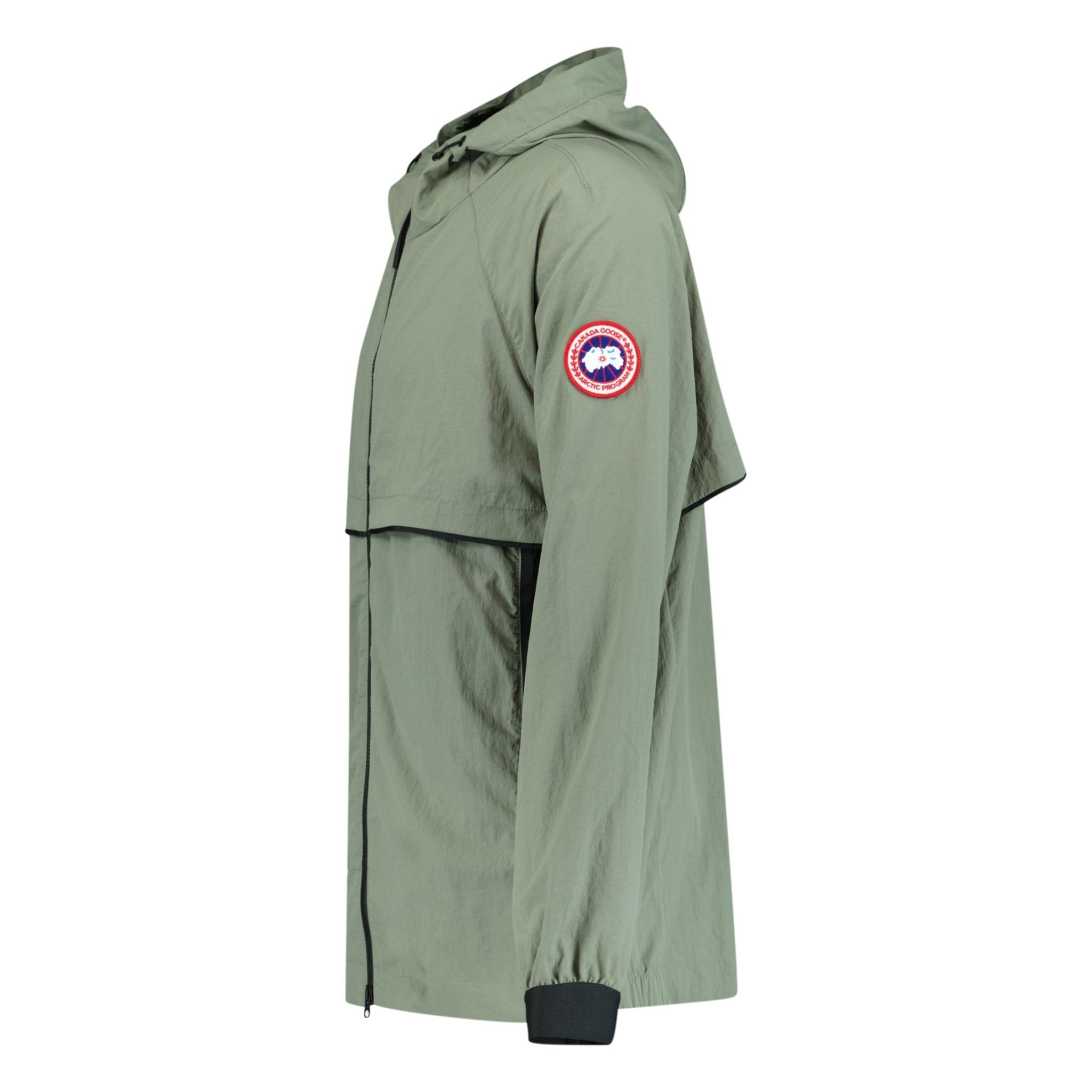 CANADA GOOSE FABER HOODED JACKET KHAKI GREEN