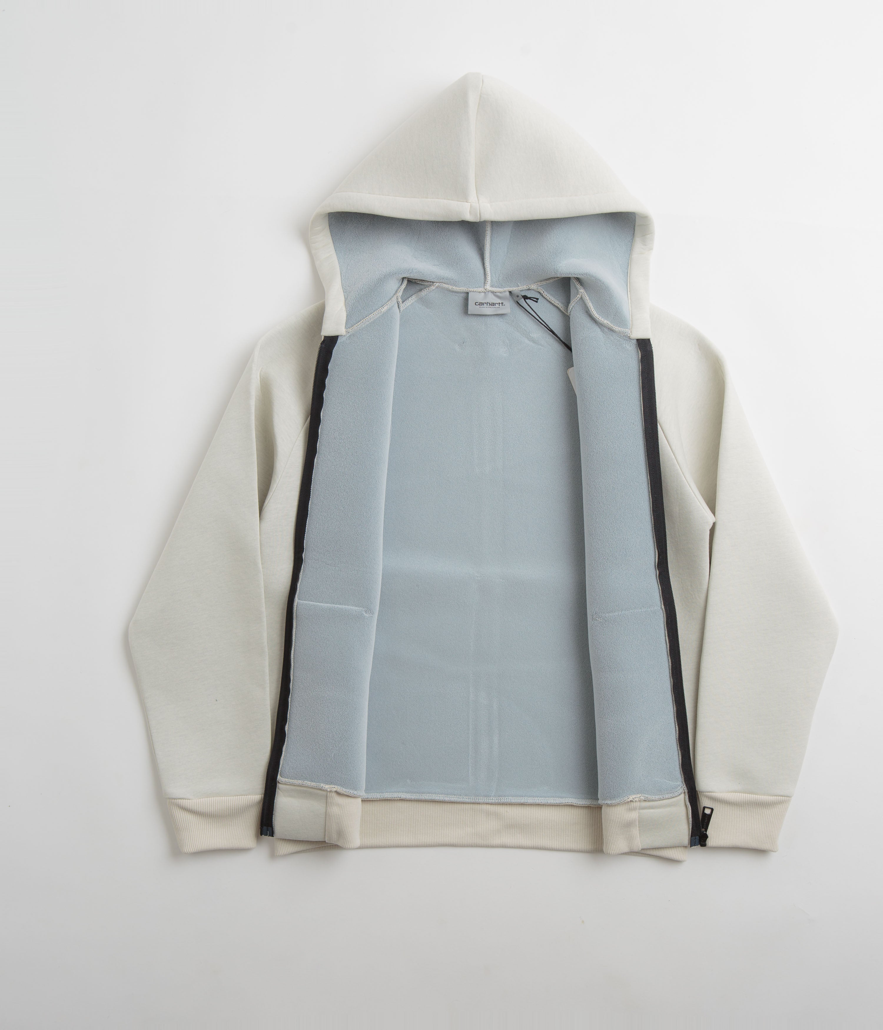 Carhartt Car-Lux Hooded Jacket - Salt / Grey