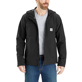 Carhartt Softshell Hooded Jacket - Black