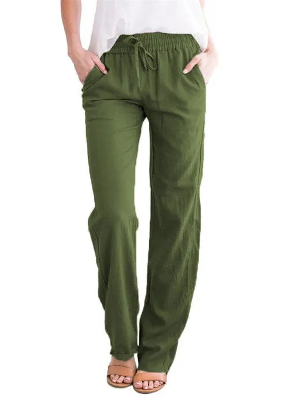 Casual Loose Wide Leg Women's Pants