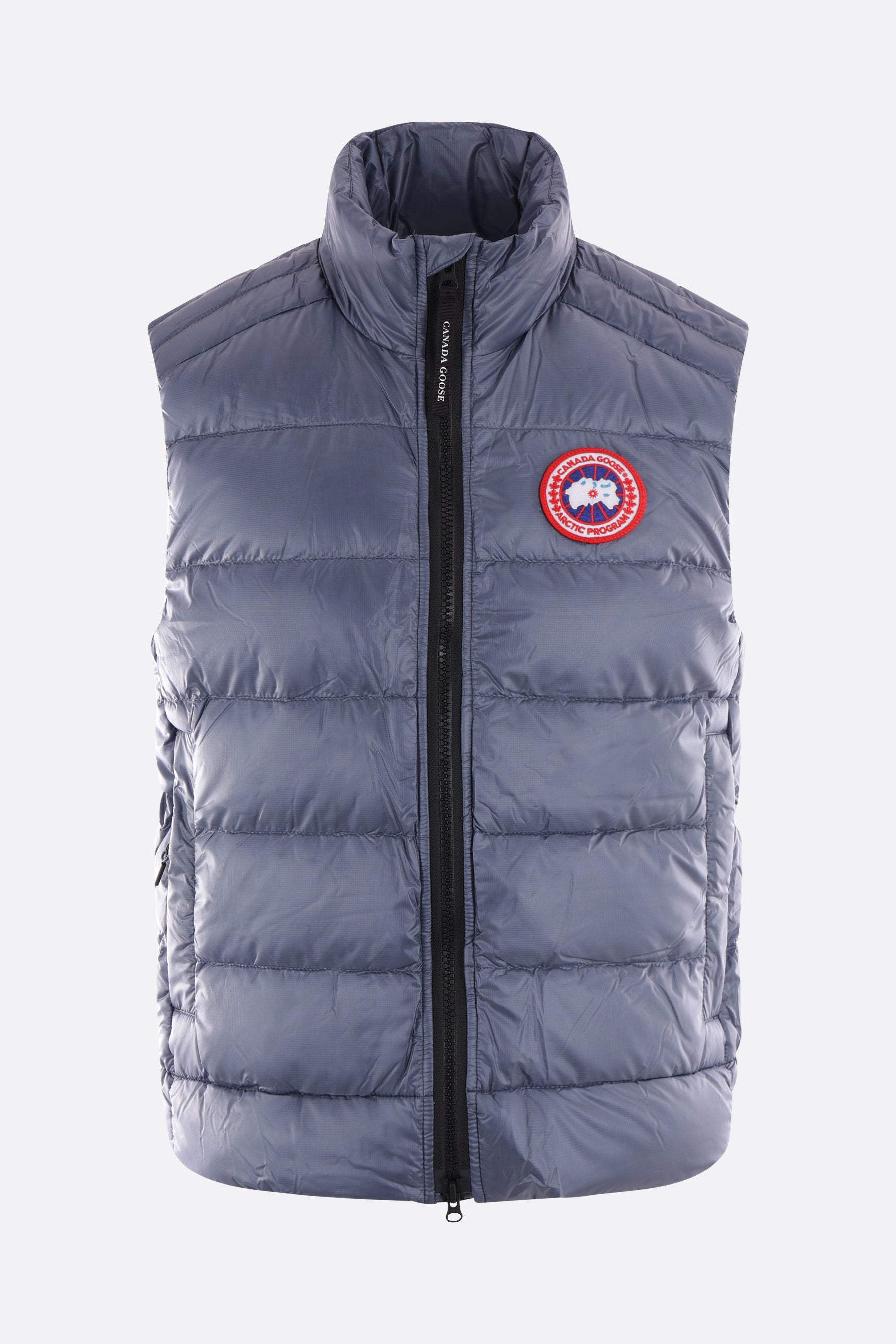 Crofton quilted nylon sleeveless down jacket