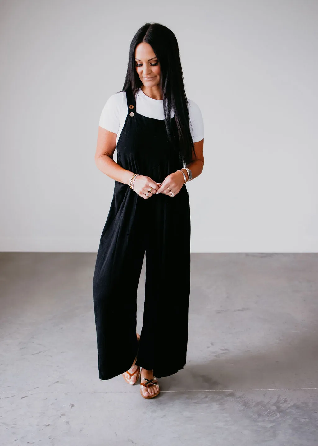 Delta Linen Wide Leg Overalls