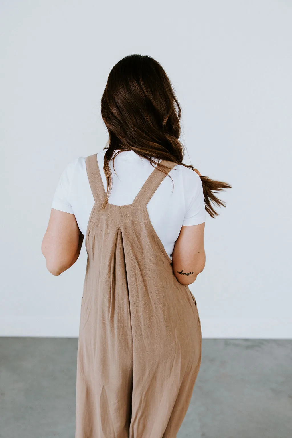 Delta Linen Wide Leg Overalls