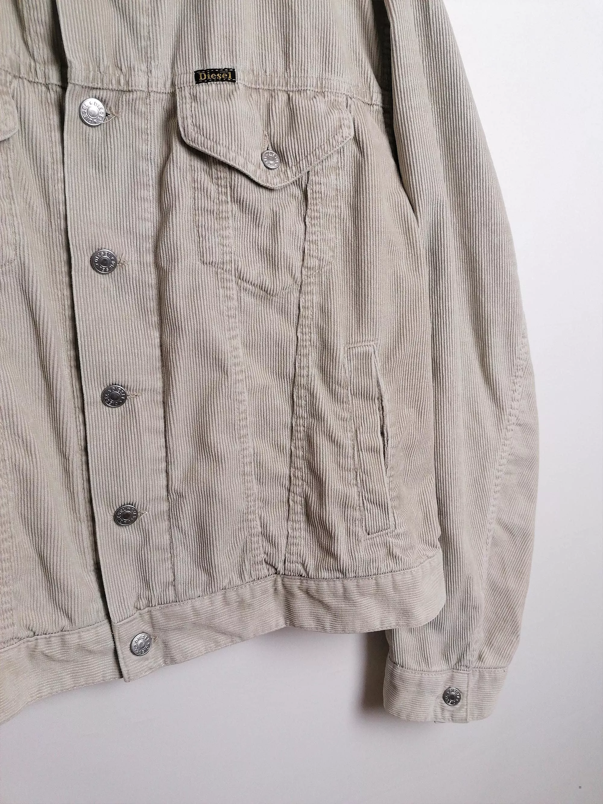 DIESEL Corduroy Trucker Jacket - size XL