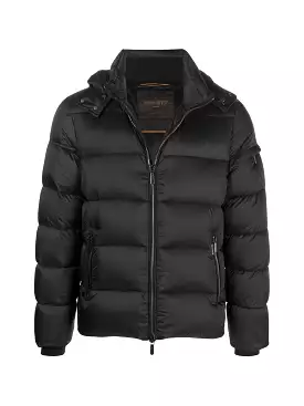 Down jacket with zip