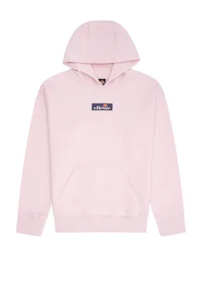 Ellesse Girls Venezian Long Sleeve Hoodie, Pink