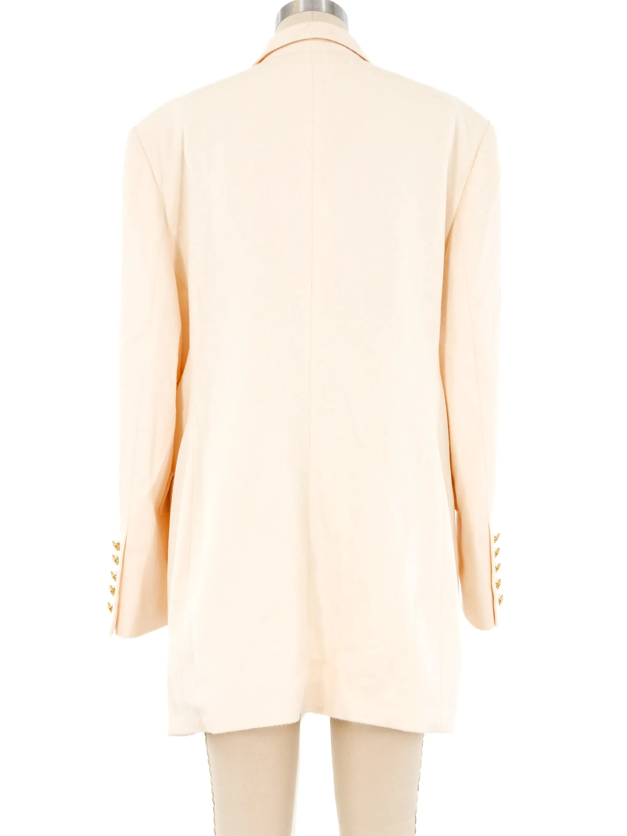 Escada Ivory Angora Jacket