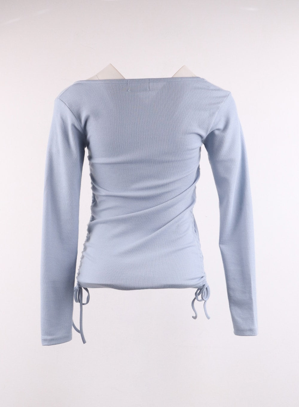 Fake Two-Piece Ruffled Neck Long Sleeve IJ430