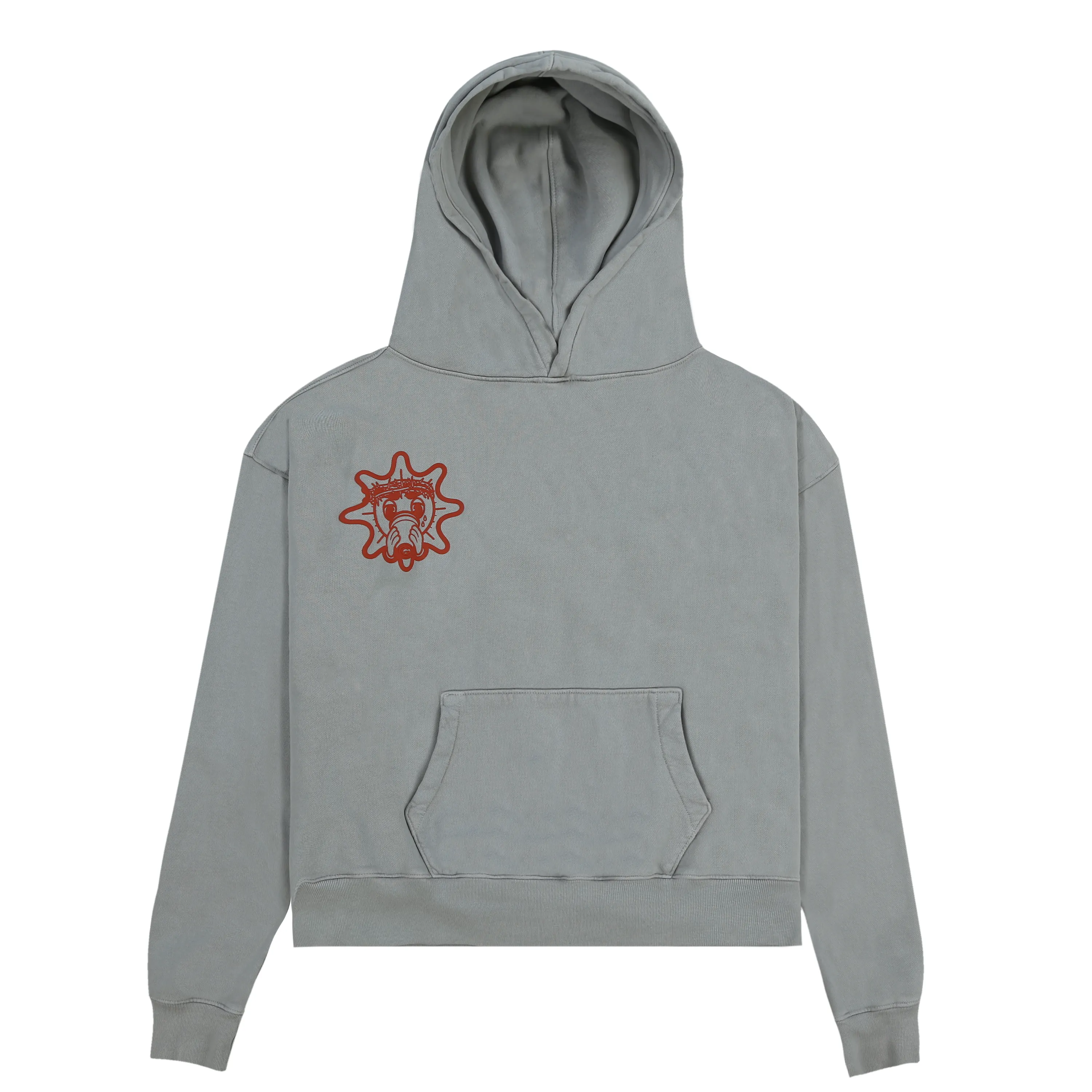 Glo Sun Font Hoodie (Grey)