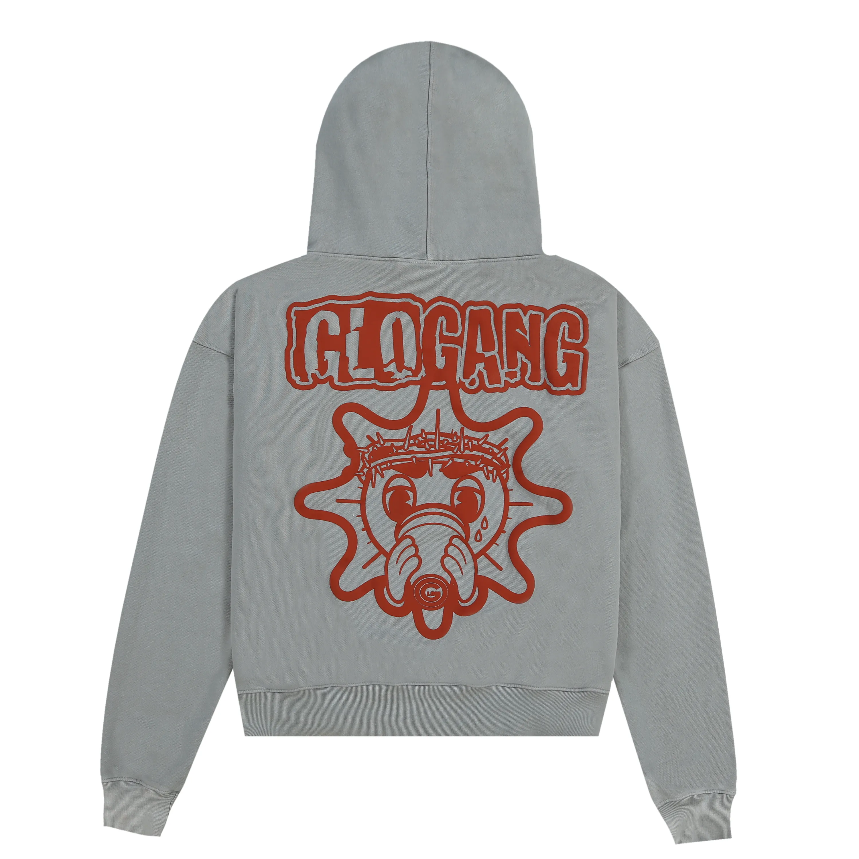 Glo Sun Font Hoodie (Grey)