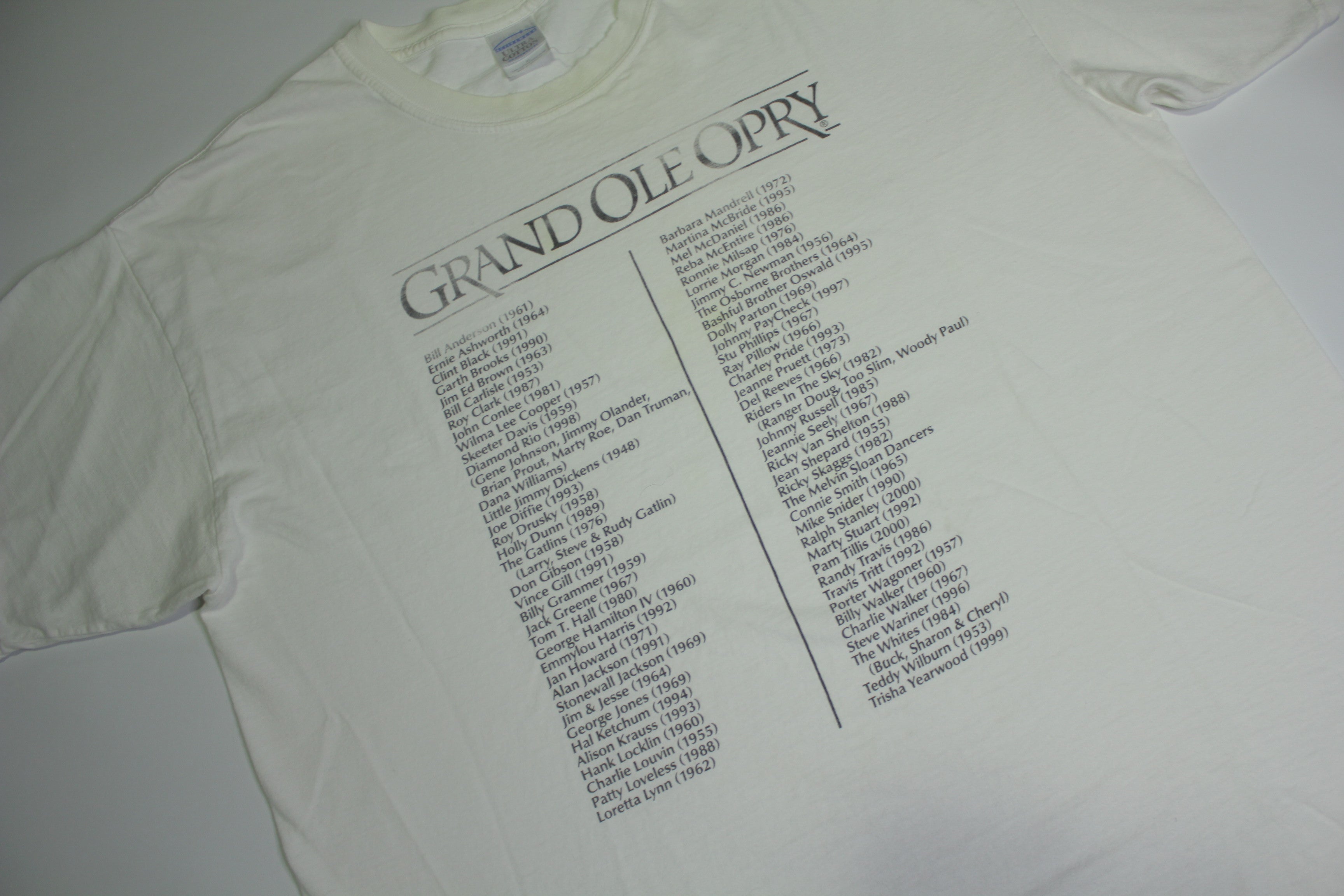 Grand Ole Opry 50's - 2000 Reba Dolly Parton Vintage Country Music T-Shirt