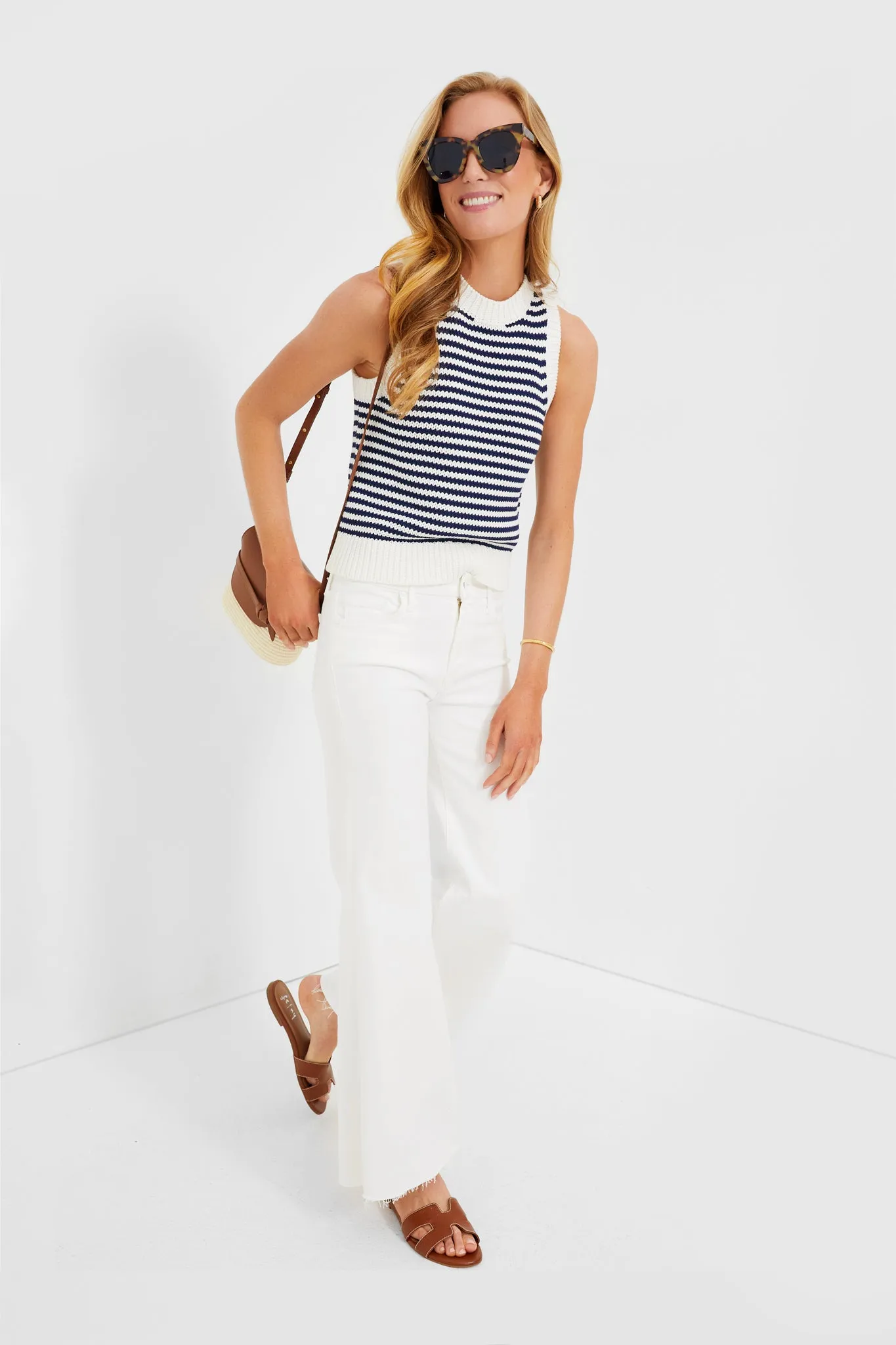 Hana Stripe Marsh Sweater Tank