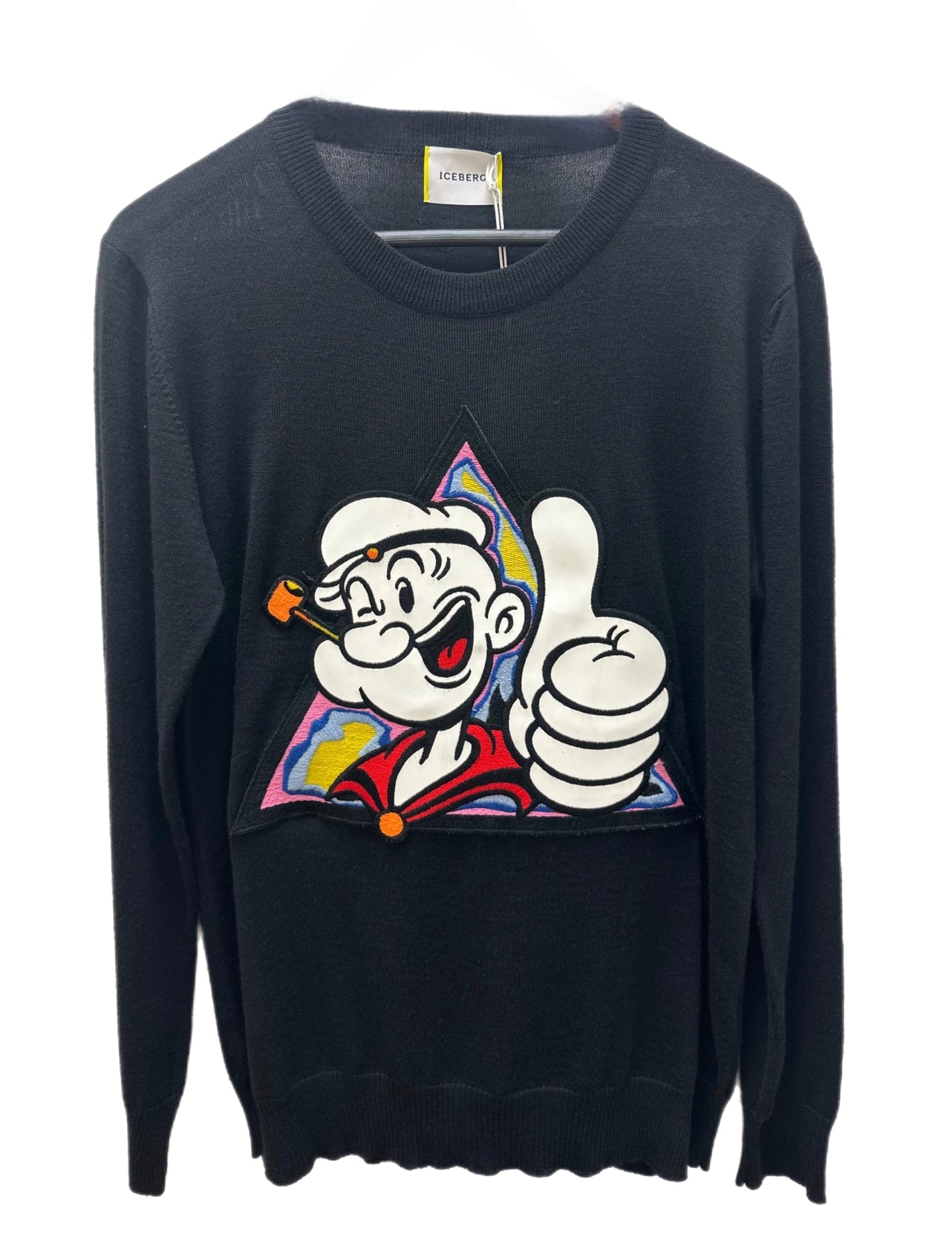 Iceberg Popeye Comics Thumbs up Sweater