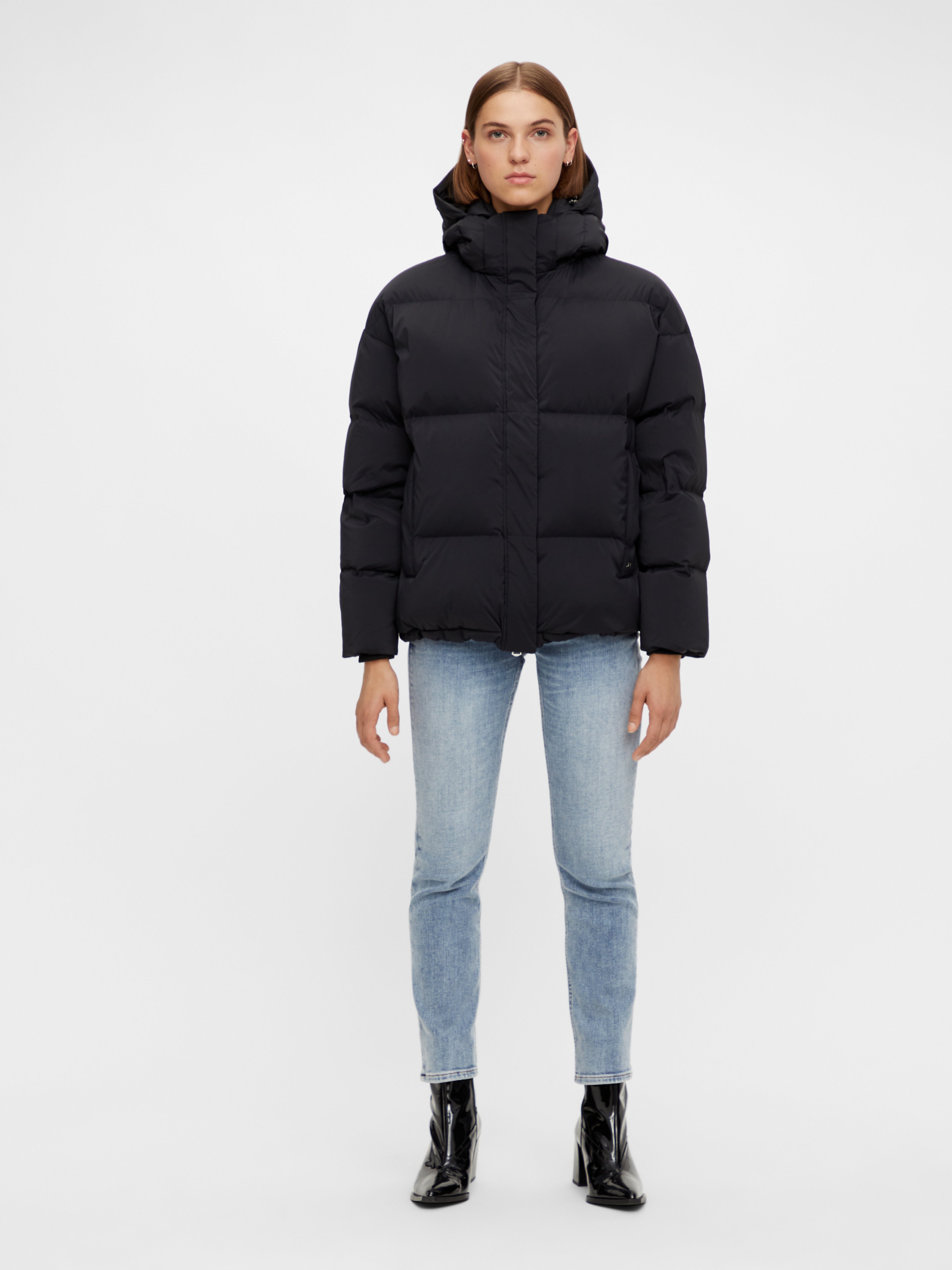 J.Lindeberg Womens Sloane Down Jacket - BLACK