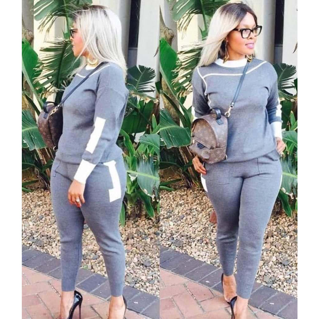 Knitted Tracksuit Set