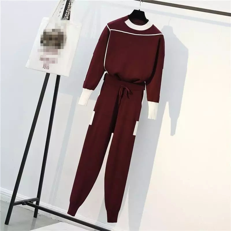 Knitted Tracksuit Set