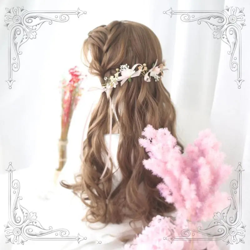 Lolita Angel Psyche Long Curly Wig MK0691