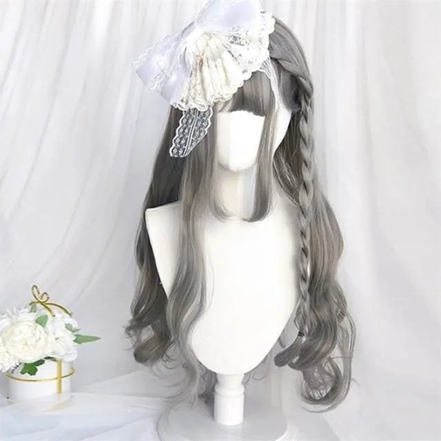 Lolita Cute Girl Long Wavy Wig MK14986