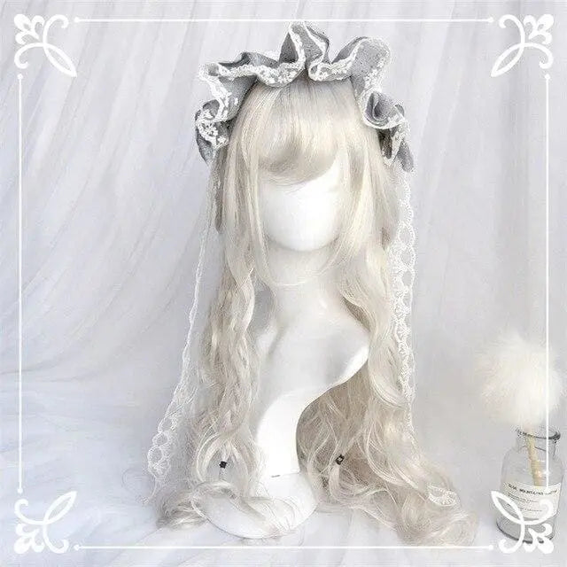 Lolita Cute Girl Long Wavy Wig MK14986