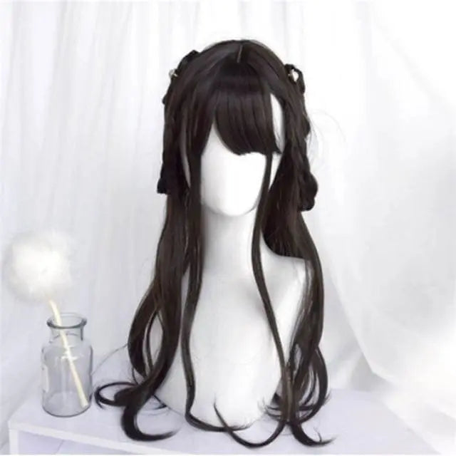 Lolita Cute Girl Long Wavy Wig MK14986