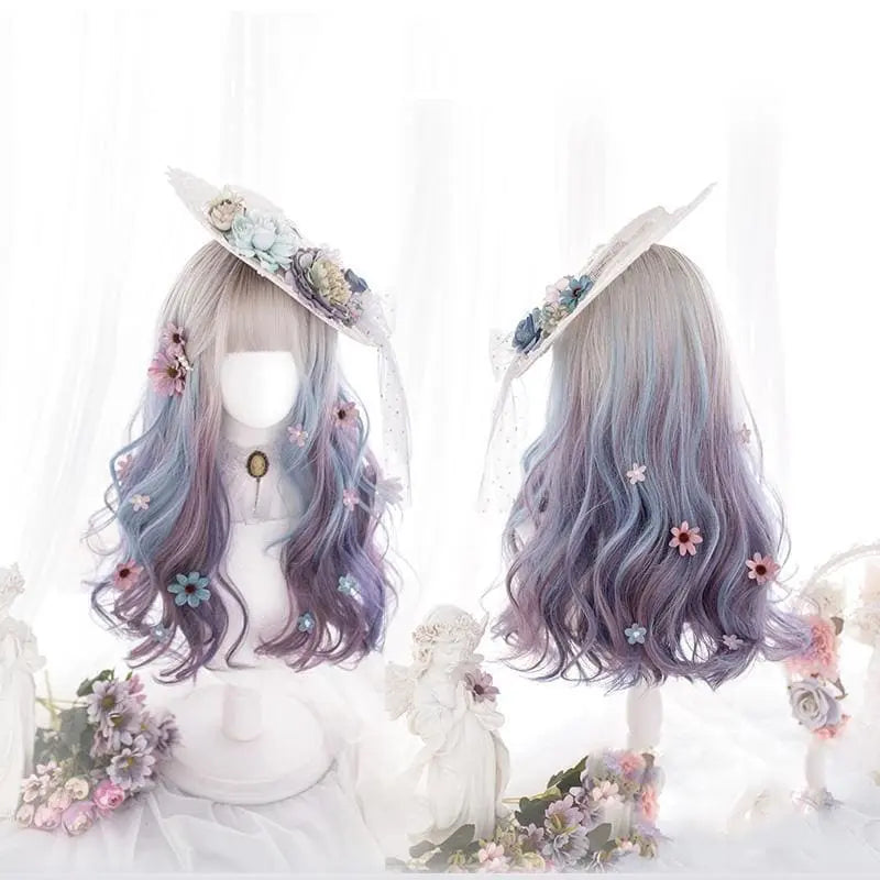 Lolita Misty Gradient Long Curly Wig MK15565