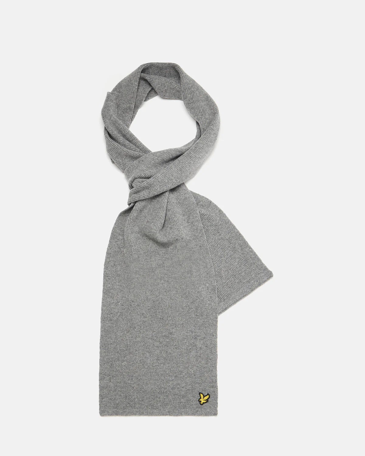 Lyle & Scott Mens Racked Rib Scarf