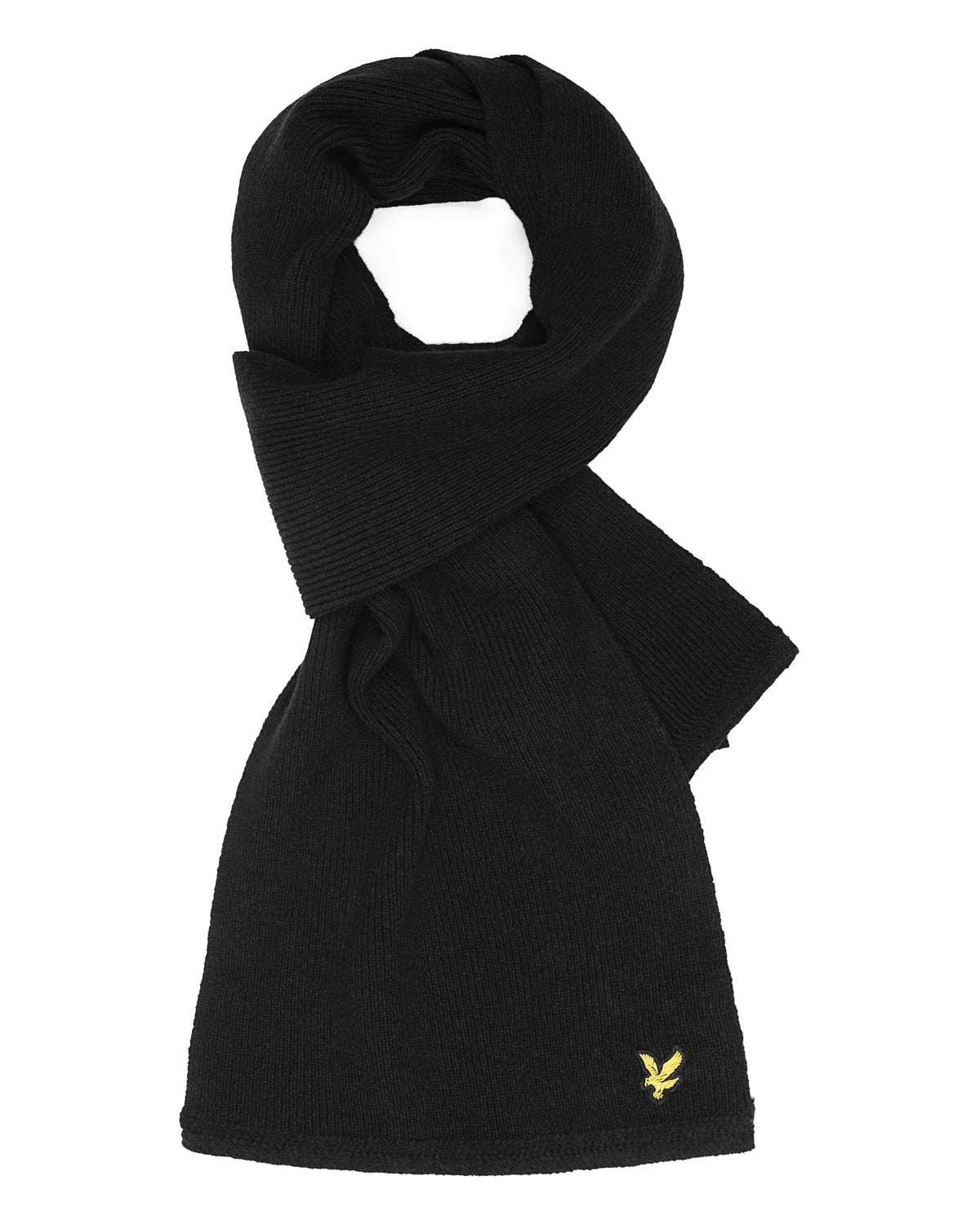 Lyle & Scott Mens Racked Rib Scarf