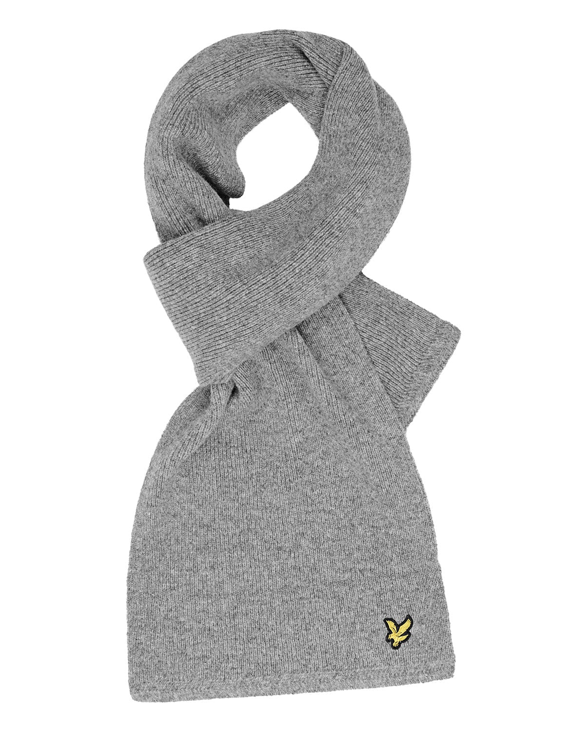 Lyle & Scott Mens Racked Rib Scarf