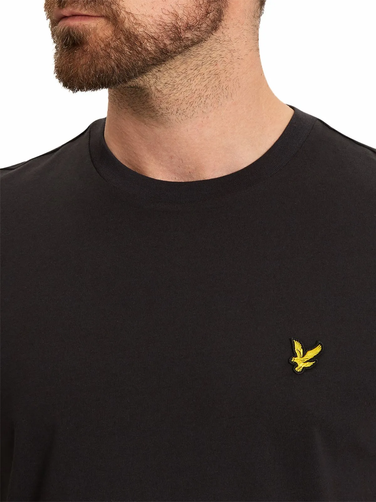 Lyle & Scott Basic Crew Neck Short Sleeve T-Shirt True Black