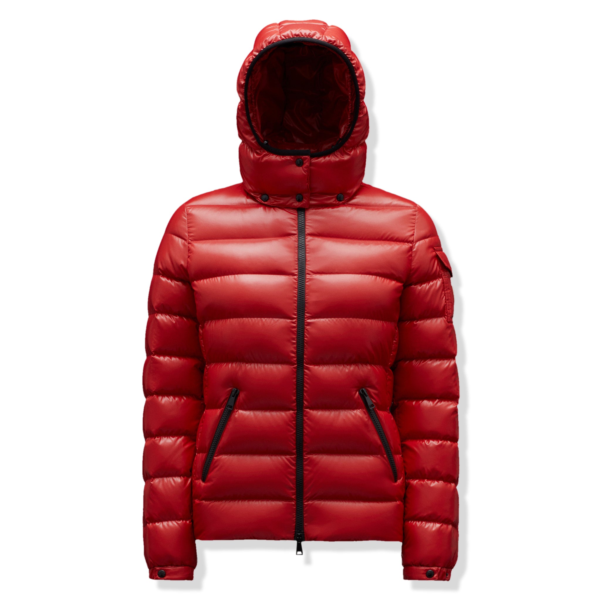 Moncler Bady Short Down Jacket Red