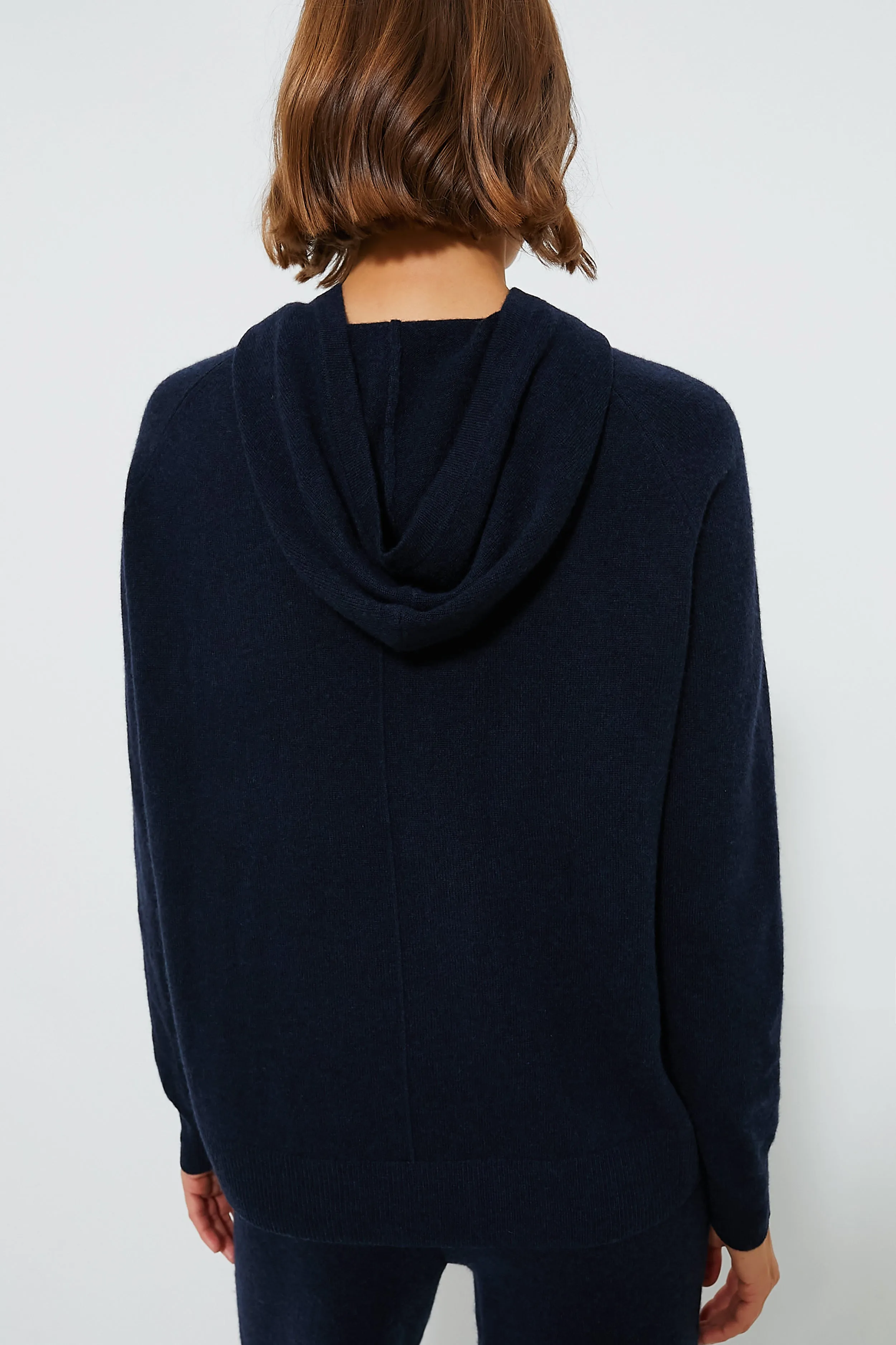 Navy Cashmere Jane Hoodie