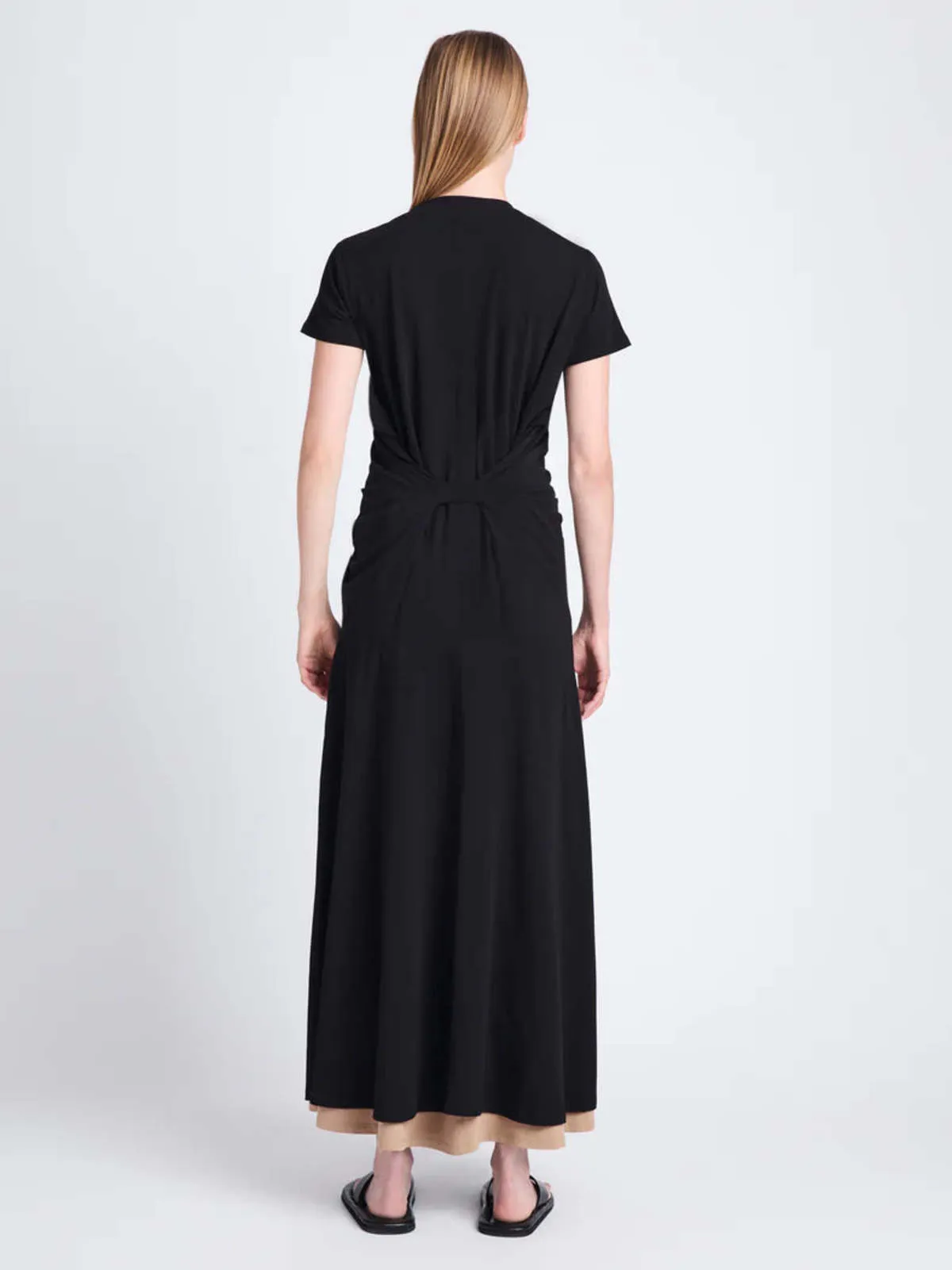 Noelle Jersey Dress - Black