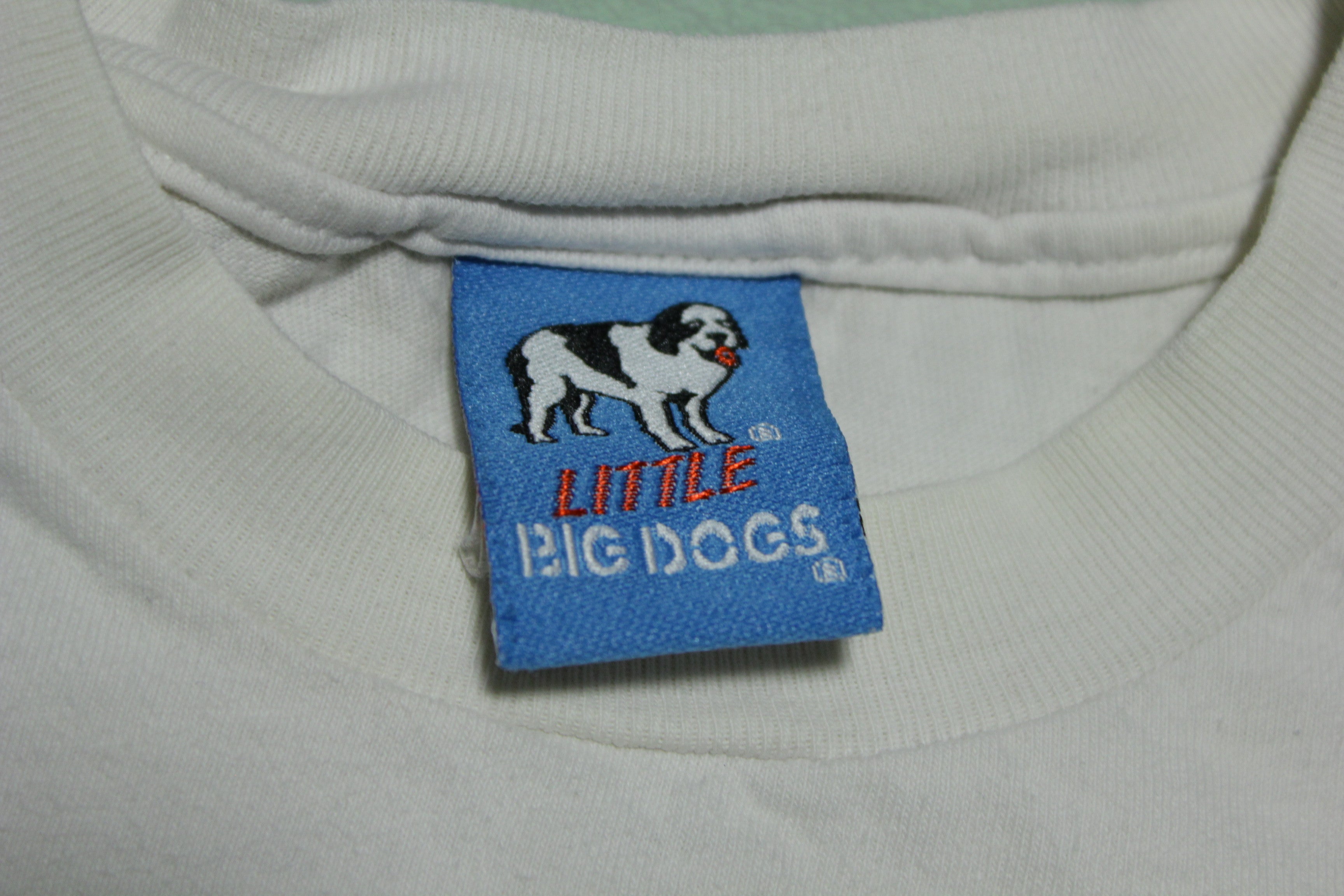 NSYNC Vintage Dogs In Sinc Little Big Dogs 1999 90's Parody T-Shirt