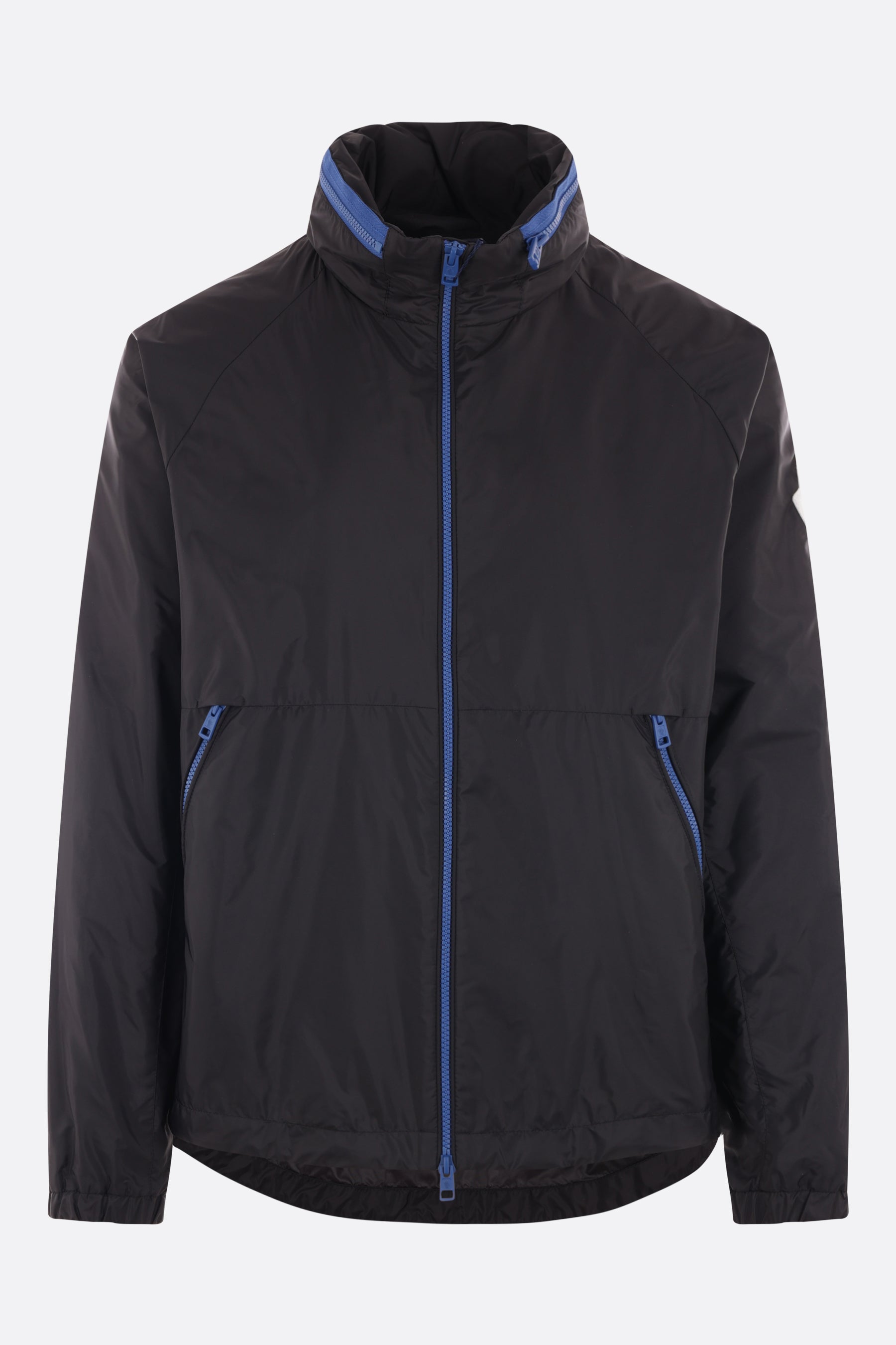 Octano nylon jacket with logo patch