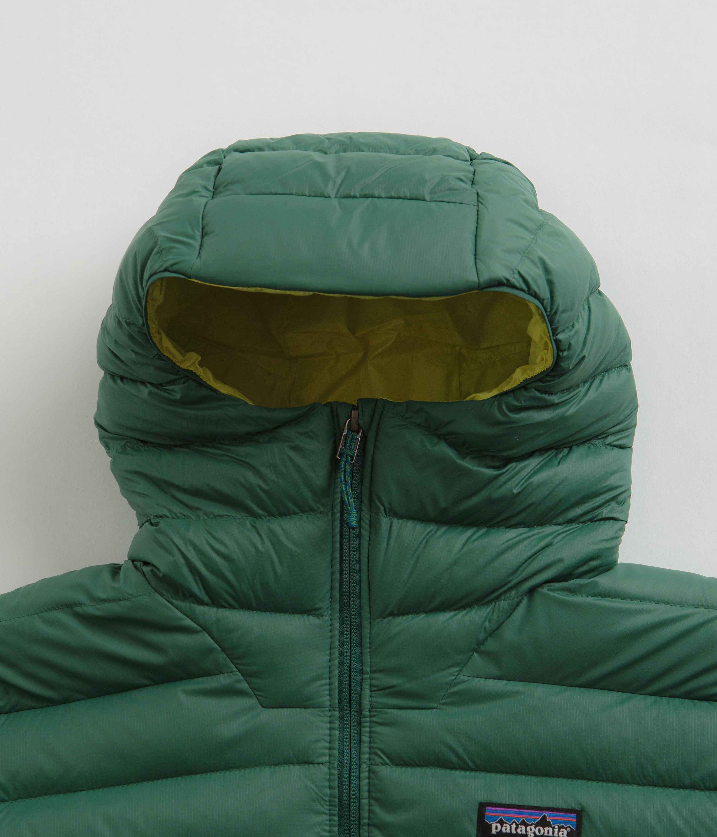 Patagonia Down Sweater Hooded Jacket (NetPlus) - Conifer Green