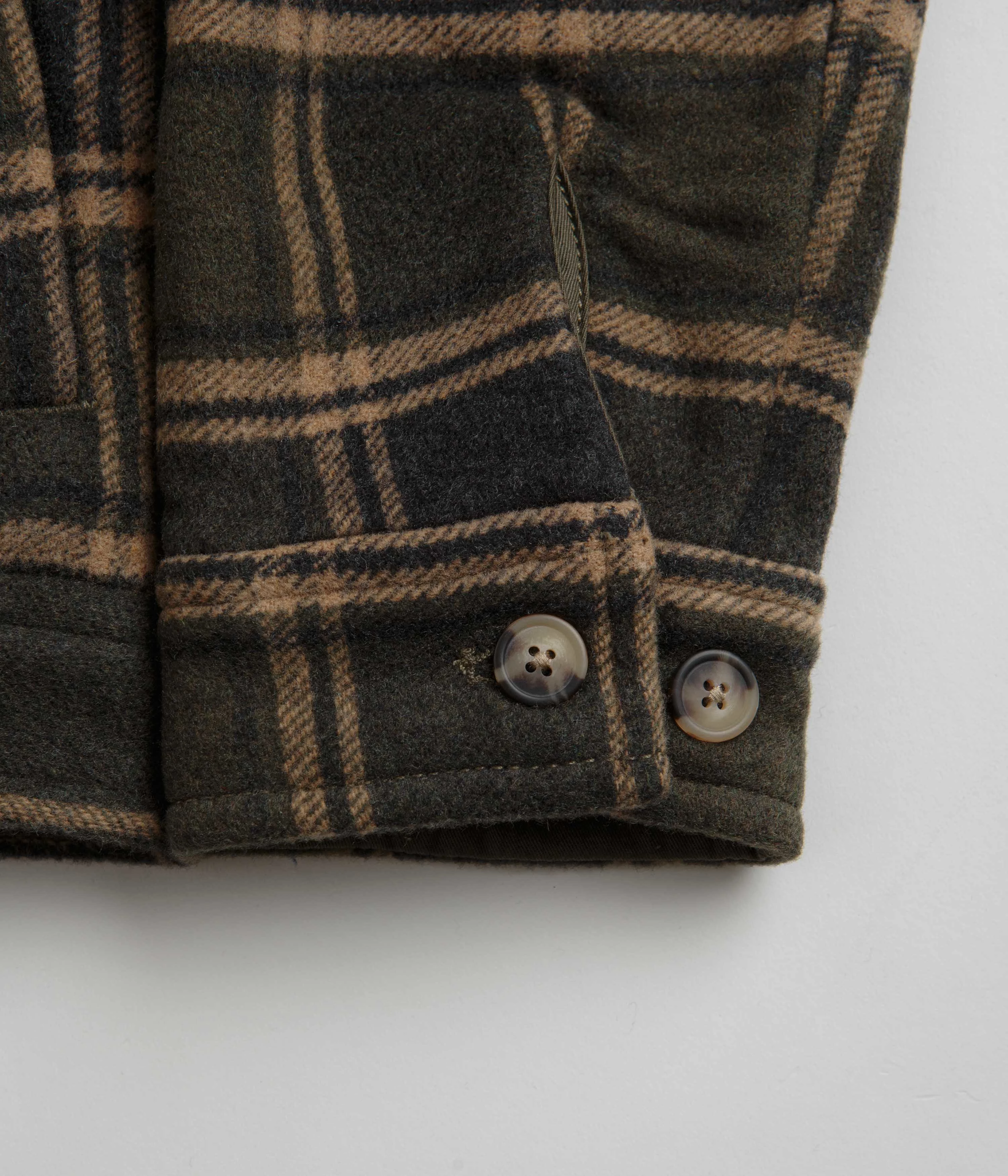 Patagonia Melton Wool Trucker Jacket - Hope: Basin Green