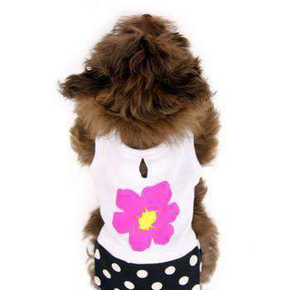 PuppyPAWer Flower N Dot Tank Top