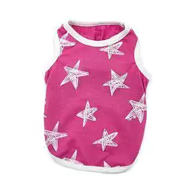 PuppyPAWer Starry Dog Tank Top by Dogo - Pink