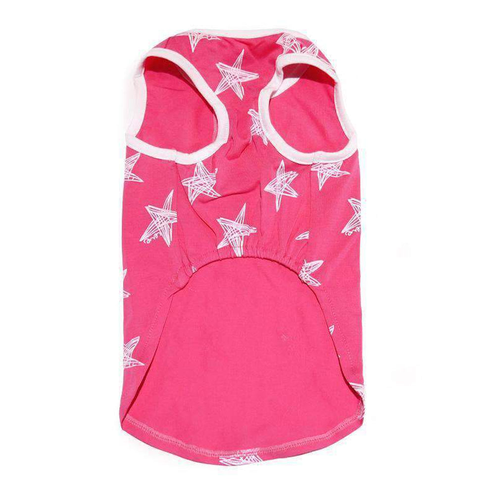 PuppyPAWer Starry Dog Tank Top by Dogo - Pink