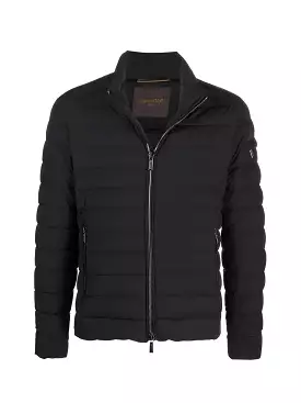 Quilted down jacket