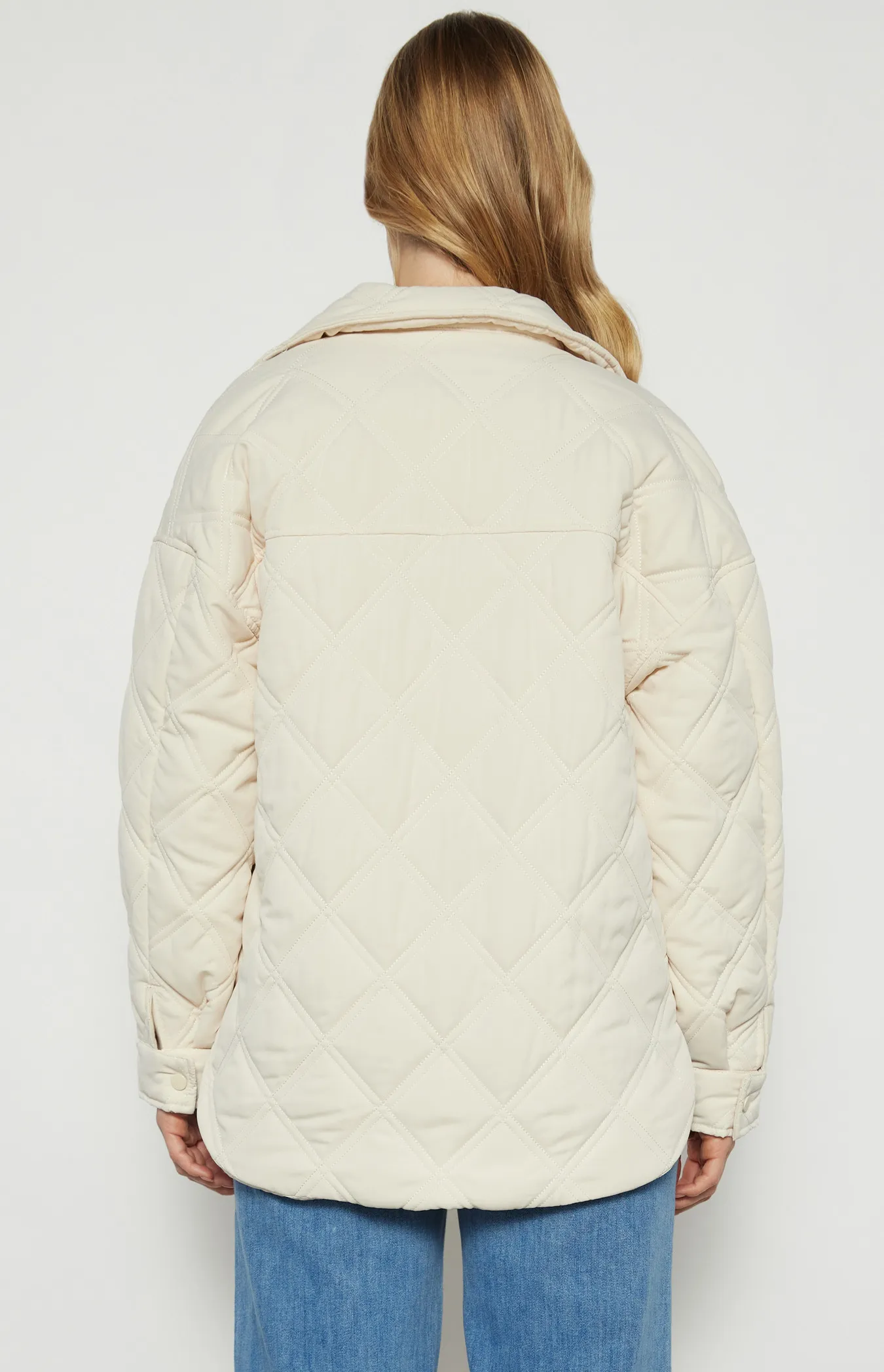 Quilted Trucker Jacket with Pocket Details (WJT224A)