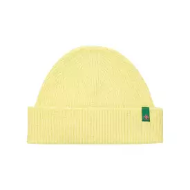 Scotch & Soda Rib Knit Beanie In Yellow (174886)